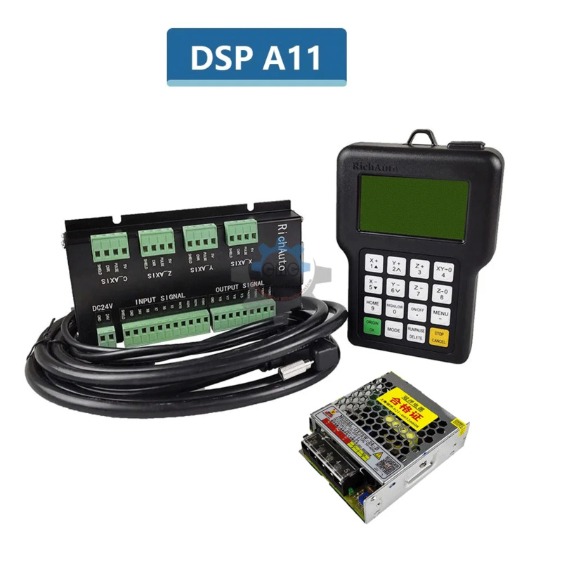 Richauto A11 Dsp Controller 3 Axis - RichAuto 영어 버전 CNC 컨트롤러, DSP
