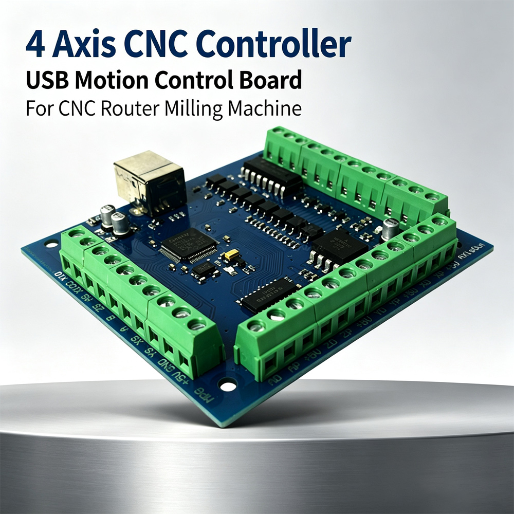 Mach3 Usb Cnc Controller 4 Axis 100Khz - CNC 모션 MACH3 4축 컨트롤러 카드