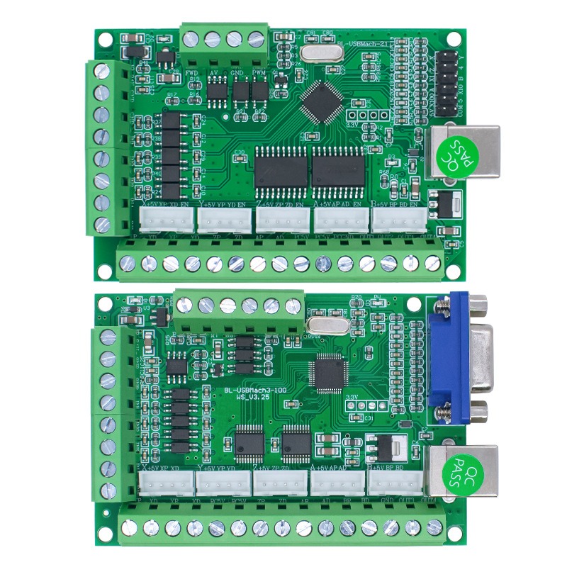 1Pcs 모터 드라이버 보드 CNC USB MACH3  - 5 Axis Cnc Breakout Board Interface Mach3 리뷰 및 가격