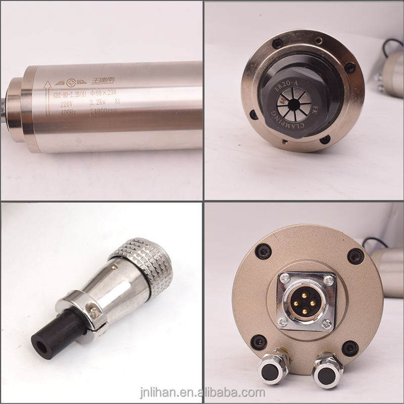 2.2kW, 220V, 수냉식 CNC 라우터 스핀들 모 - 2.2Kw Water Cooled Spindle Kit Vfd 리뷰 및 가격