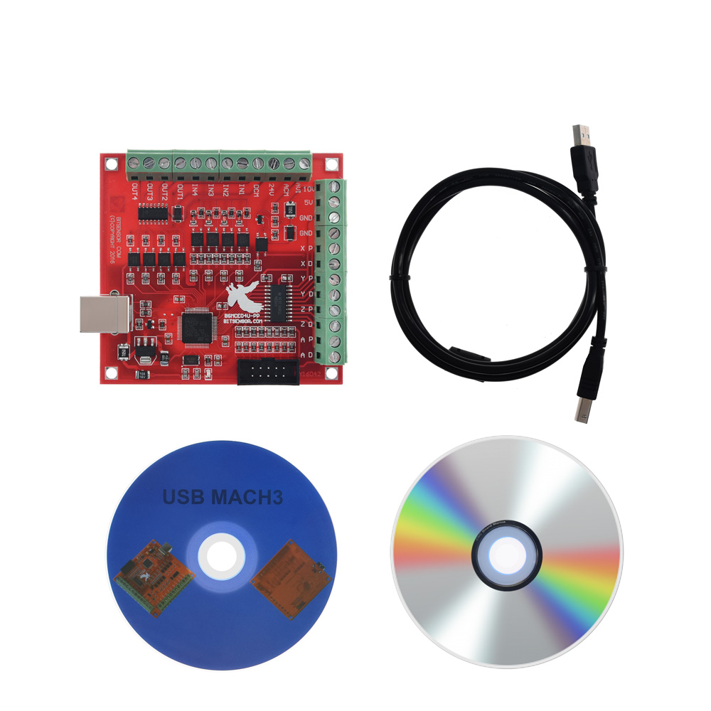 브레이크아웃 보드 CNC USB MACH3 4축 컨트롤 - Mach3 Usb Cnc Controller 4 Axis 100Khz 리뷰 및 가격